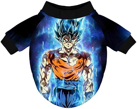Amazon 冬の最新版 ペット服 人気犬の服 犬服 秋冬 シャツコート コットン製 秋 冬 秋冬服 シャツ 犬洋服ｔ ワンちゃん スポーツ服 秋冬衣装 柔らかい アウトドア防寒 厚い 犬猫用 小型犬 中型犬コート お散歩お出かけ服 可愛い 着物 記念撮影 ドラゴンボール