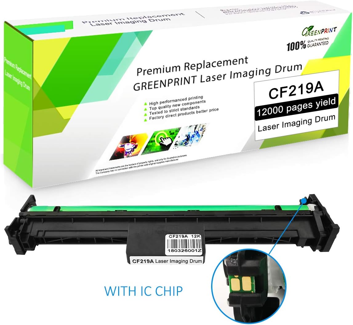 GREENPRINT Compatible 19A CF219A Tambour Remplacement pour HP Laserjet