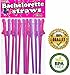 Bachelorette Party Drinking Straws - Fun Night Out Props - Fun Shape Bachelorette Straws Perfect For Hen Party