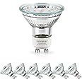 comzler GU10 LED Bulb Dimmable, 50W Halogen Equivalent GU10, 2700K Soft White GU10 Bulb Replacement for Track Lighting, MR16 GU10 Light Bulb LED 4W，120°Beam Angle，400LM 120V, Pack of 6, ETL Listed