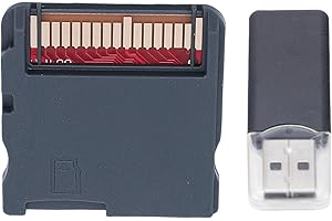 Yoidesu R4 Card, R4 Video Games Card for NDS 3DS NDSL, Compatible with MD GB GBC FC PCE Consoles (WOODHK Black Set)