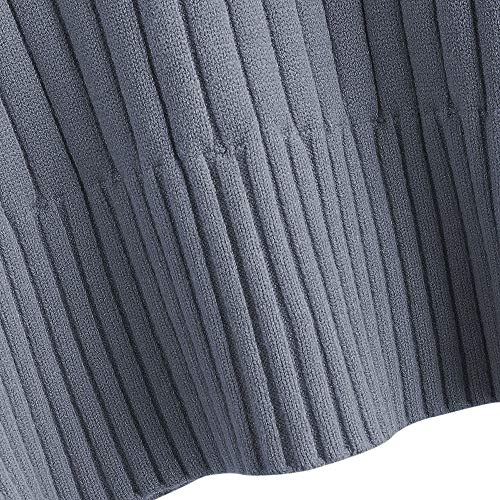 ZAFUL-Damen-Locker-Rollkragenpullover-Langarm-Sweater-Pulli-Lose-Bluse-Pullover-Tops