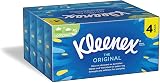 Kleenex Original Tissues Box 4 Pack Brand New Pulp 4 Boxes