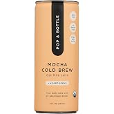 Pop And Bottle, Latte Oat Milk Mocha Adaptogens, 10.5 Fl Oz
