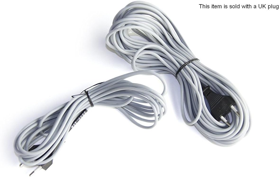 RepTech Flexible Heat Cable UK plug, in or under tank heater, plant propagator, several sizes (15 watt, 3.5 meter)