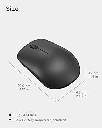 Lenovo 530 Wireless Mouse – Full Size Computer