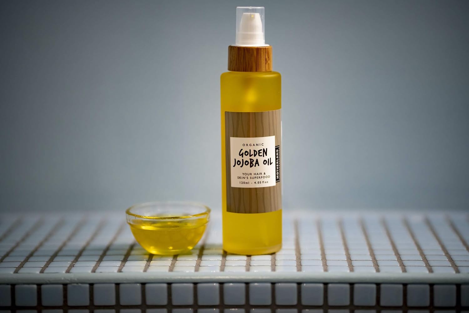 Motherland Organics Jojoba Oil 120ML - Cold-Pressed for Skin Hair, Face, Nails, Beard Growth, Vitamin E Rich - Massage & Cuticle Oil - Image 3