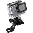 PULUZ accessori moto specchio/bullone supporto fisso metallo bici supporto per GoPro Hero 5 4 sessione nero argento 4 3 3 2 sport Action Camera (Blu