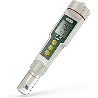 Ph Meter, Dr.meter PH100 0.01 Resolution High Accuracy Pockey Size Ph Meter with Atc, 0-14pH Measurement Range Water Quality 