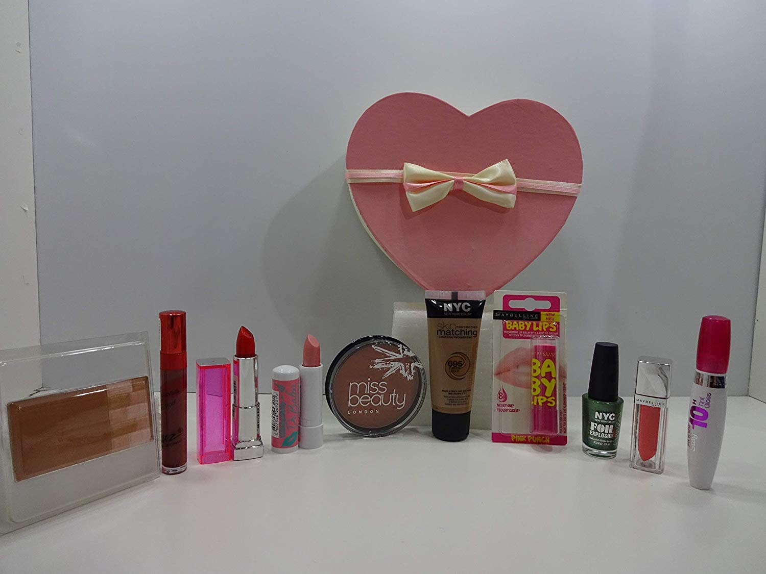 Glory Cosmetics Luxury Make Up Beauty Box - Mix Brands 10pc Gift Set