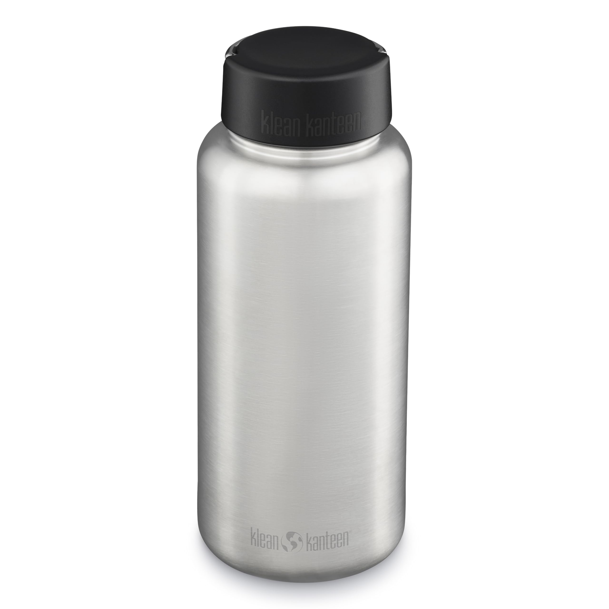 Klean Kanteen Wide 40oz Water Bottle with Loop Cap | Stainless Steel, BPA Free, Dishwasher Safe