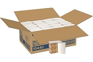 Pacific Blue Select Door Tissue Dispenser Refill by GP PRO (Georgia-Pacific), 8,000 sheets per case, White, 40 Cartons