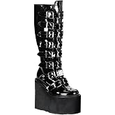 Demonia Women's Swing-815 Knee-High Boots
