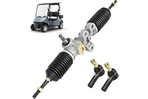 Panglong EZGO Steering Rack Assembly, EZGO RXV Steering Gear Box with Ball Joint and Latch, Suitable for 2008-Up EZGO RXV Gas or Electric Models, OEM# 601500 601580 618239 851-201
