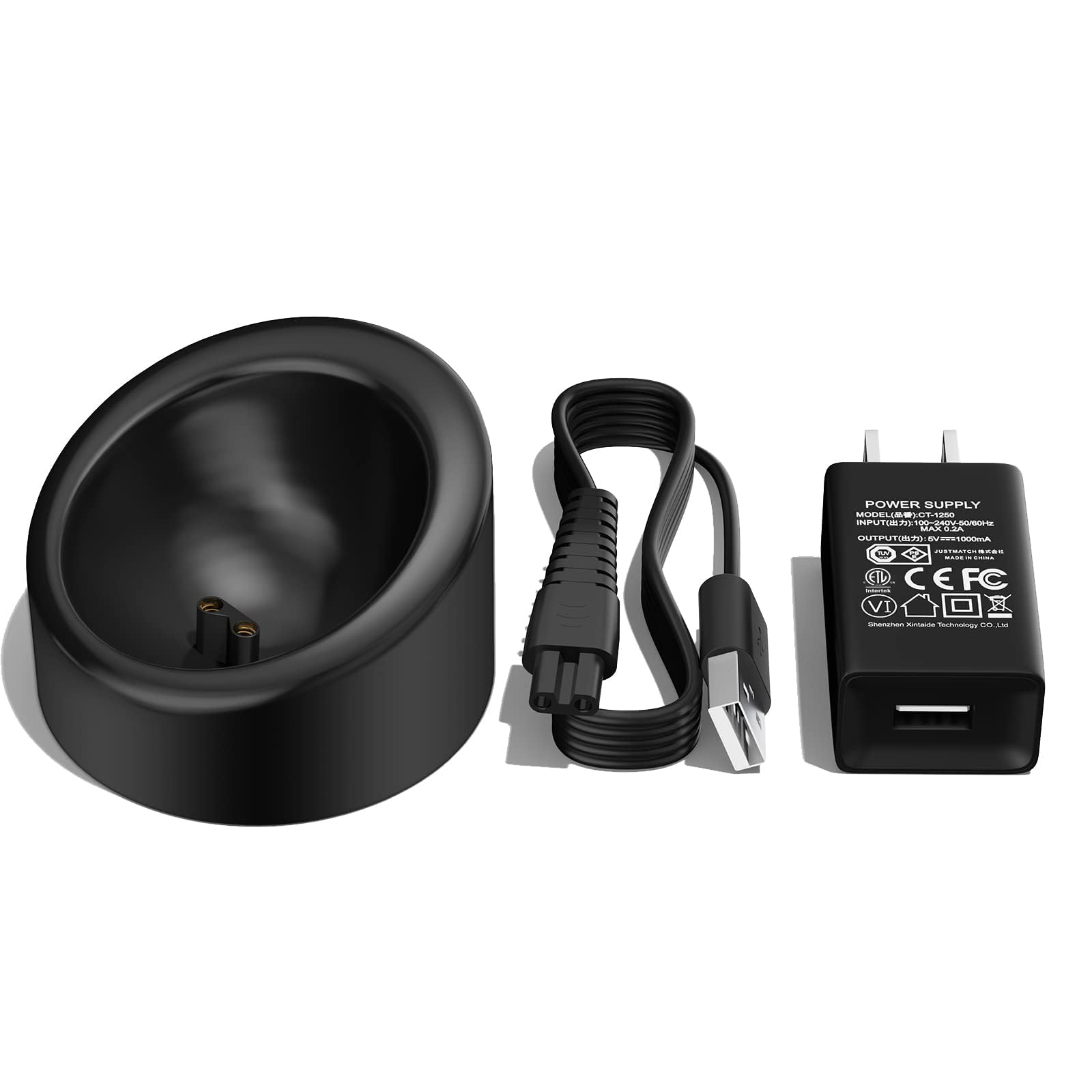 Photo 1 of Replacement for MANSCAPED Charging Dock Compatible with MANSCAPED Lawn Mower 3.0/2.0 Electric Groin Hair Trimmer The Weed Whacker Nose and Ear Hair Trimmer Adapter Power Cord