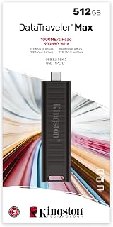 Kingston DataTraveler Max 512GB USB 3.2 Gen 2 Type-C Flash Drive 1000MB/s Read view 4