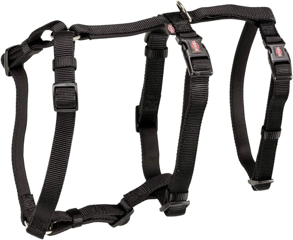 Trixie Stay harness, L-XL: 75-100 cm/25 mm, black - Image 3