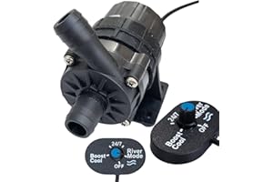 ICYBULL 720GPH Water Pump for Cold Plunge, Quiet In-Line Pump for Chiller System with Speed Controller, Boost Cool and River 
