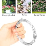 TooTaci 1.5mm Stainless Steel Wire 10M Flexible Craft Garden Trellis view 4