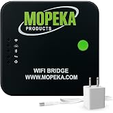 Mopeka 2.4 GHz WiFi Router Bridge for Pro Check and Universal Tank Sensors | Connects Compatible Devices to the Cloud Through a Local Network for Remote Readings; USB-C Cable and Power Cube Are Included