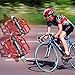 Pair Bicycle Pedal,GEEDIAR Aluminum Alloy Mountain Bike Pedal Super Light Stable Plate (Red) with Free Bike Underwear