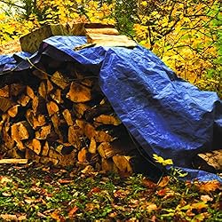 Performance Tool W6009 (10 x 20 ft) Tarp Cover Blue