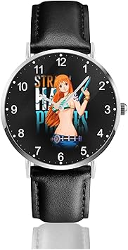 Amazon Co Jp Nami ナミワンピース 腕時計 ウォッチ 時計 メンズ レディース 電池付き Puレザー クオーツ カジュアル 超薄型 ブレスレット 人気 男女兼用 学生 恋人 シンプル 高級感 プレゼント 防水 スポーツ アウトドア