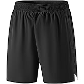 TRUPPALAND Men's Running Shorts with Zipper Pockets, Lightweight Quick Dry Athletic Gym Shorts for Training Basketball