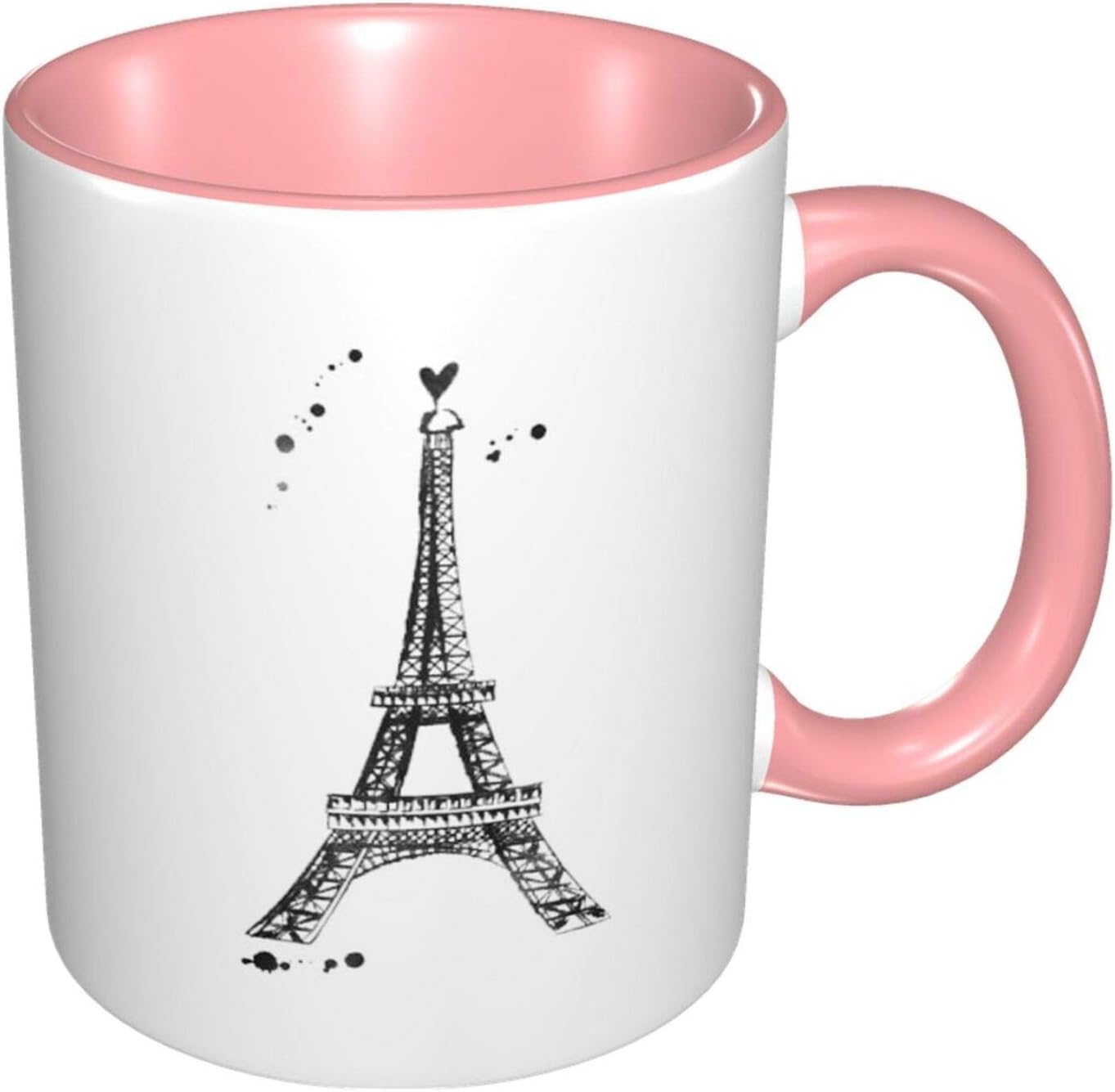 Paris Eiffel Tower In France Simple 13 Ceramic Coffee Mugs