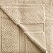 Superior Egyptian Cotton Pile 6 Piece Towel Set, Includes 2 Bath, 2 Hand, 2 Face Towels/Washcloths, Ultra Soft Luxury Towels, Thick Plush Essentials, Guest Bath, Spa, Hotel Bathroom, Stone