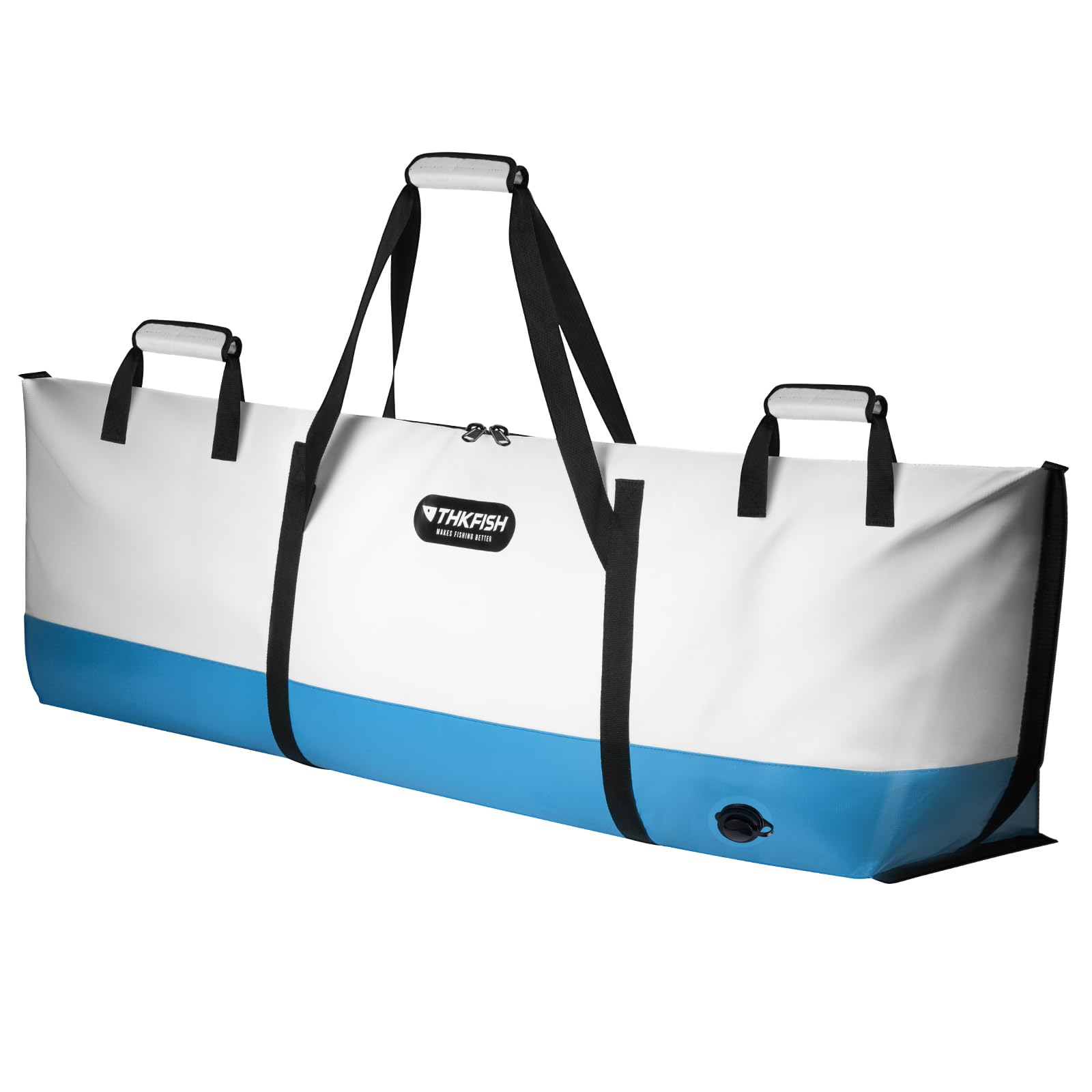 Photo 1 of THKFISH Fish Cooler Bag Insulated Fish Kill Bag for Caught Fishing, 60x20x9in Waterproof Fishing Catch Bags with Smooth Water-Resistant Zipper Keep Ice-Cold & Fresh Over 48H