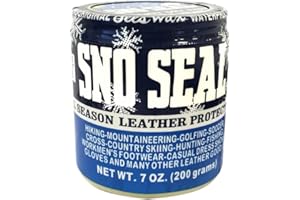 Atsko Sno-Seal 1330 Original Beeswax Waterproofing (7 Oz Net Weight/ 8 Oz Overall Weight)