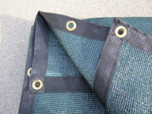 Dog Kennel Shade Cover Green 4'x10' Fence Screen(COVER ONLY) - Thumbnail 5