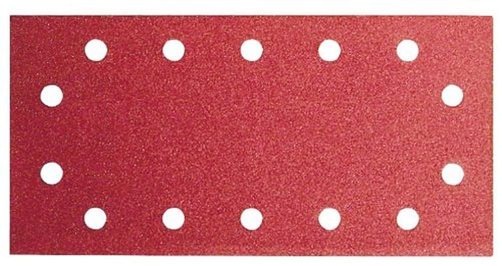 Bosch 2609256B30 Sanding Sheets for Orbital Sanders 115 x 280 cm Number of Holes 14 Grit 180 Pack of 10