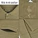 FREE SOLDIER Men's Outdoor Tactical Long Sleeve Polo Shirts Golf Shirt