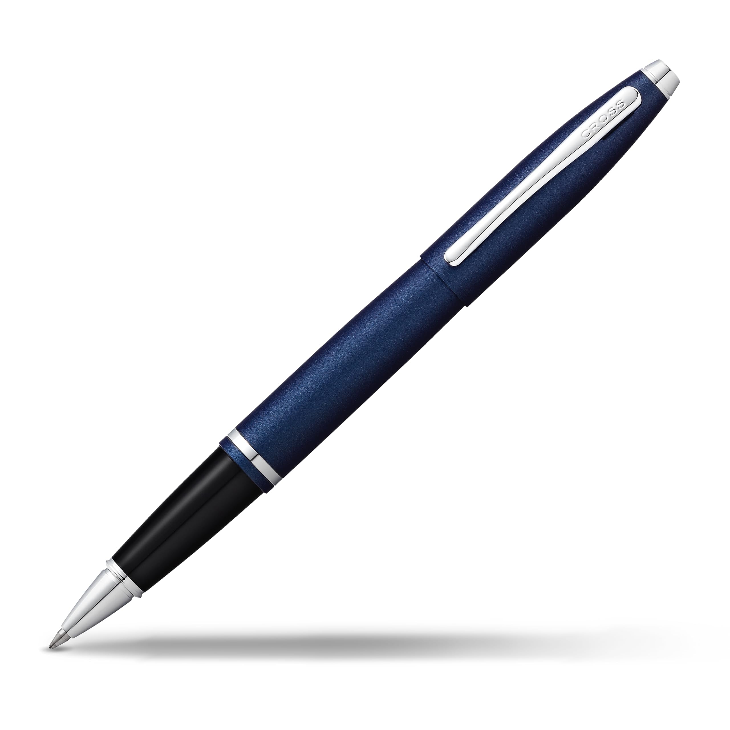 CROSS AT0115-18 Calais Matte Metallic Midnight Rollerball Pen Including Gift Box - Blue