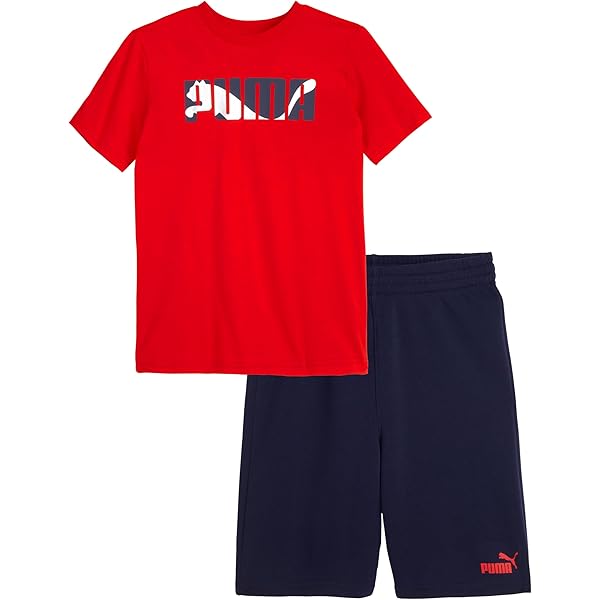 Amazon.com: Nike Little Boys Dri-FIT Graphic Tee & Shorts 2