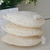 BOENTA Loofah Sponge for Shower and Bath - Exfoliating Back Scrubber Puff view 3