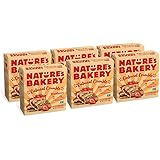 Nature's Bakery Oatmeal Crumble Bars, Strawberry, 6-6 Count Boxes (36 Bars), Vegan Snacks, Non-GMO