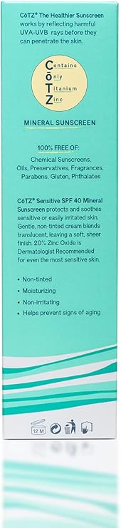 cotz sunscreen ingredients