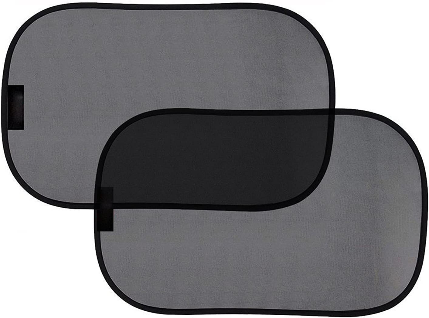 Photo 1 of Harrier Hardware Baby & Passenger Side Vehicle Window Cling Sun Shade, 4-Pack Combo (20x12 & 17x15) - No Adhesives or Suction Cups, Blocks UV Rays – Protects & Keeps Car Cooler