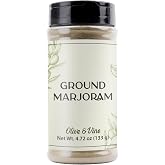 Olive &amp; Vine, Ground Marjoram, 4.72 Oz | For seasoning, cooking, and baking