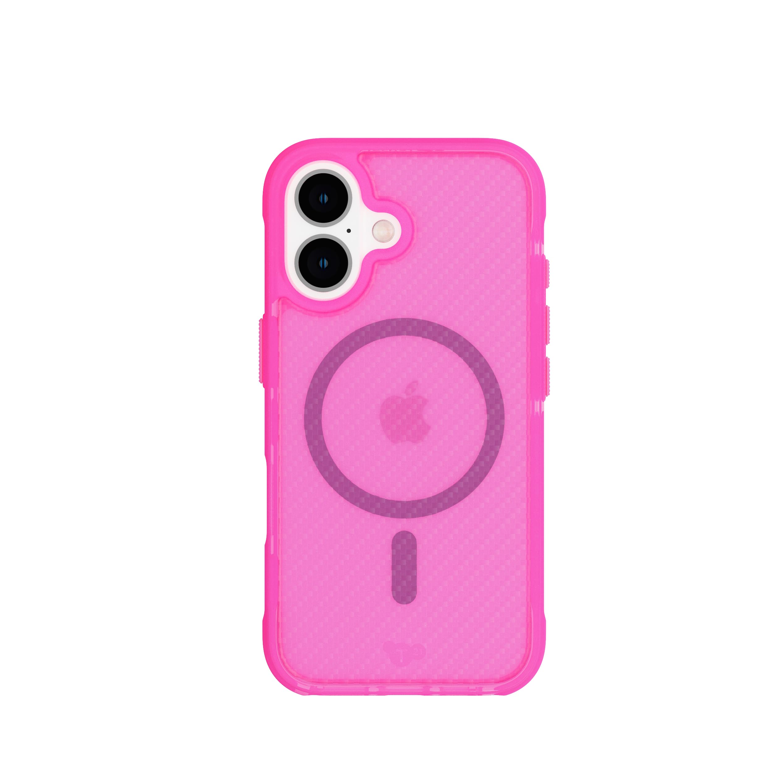 Tech21 EvoArmor for iPhone 16 Compatible with MagSafe - Impact Protection Case 21x Military Standard Tested in Pink