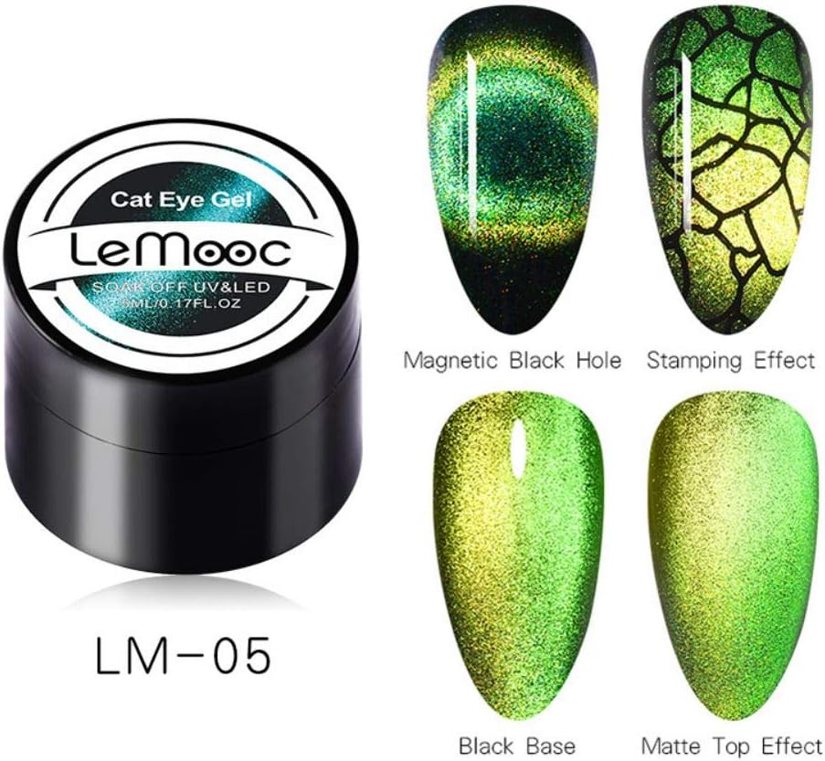 Huoju Manicure Galaxy Cat Eye Gel Aurora 9D Gradient Star Phototherapy Nail Polish Gel