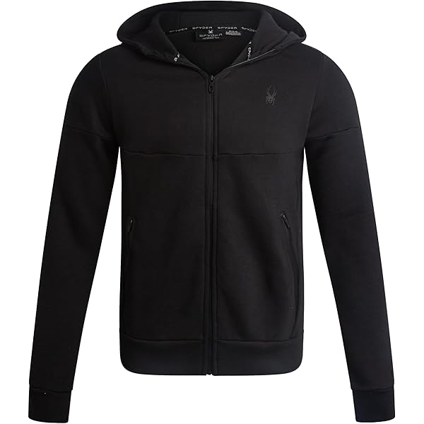 Amazon.com: Spyder Mens Zip up Hoodie - Athletic Tech Double Knit