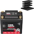 VEVOR 12V 7Ah LiFePO4 Motorcycle Battery - Lithium Pre-Charged, Maintenance Free, Compatible With ATV, Scooter, Jet Ski, UTV