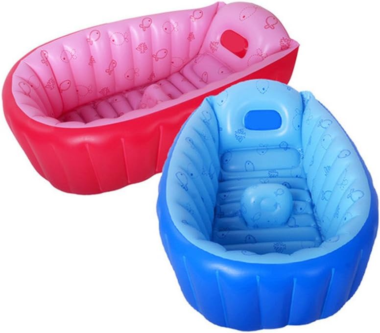 MBJZ Thick inflatable bath tub shower bucket insulated folding adult tub bath Barrel