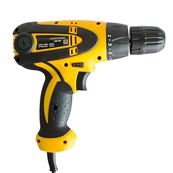 MLD Keyless Chuck Electric Screw Driver Cum Drill Machine 10mm - (Colours as per Availability)