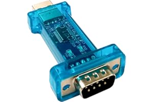 DSD TECH SH-S10B USB to Serial RS232 DB9 Adapter with Pl2303GT for Windows 10 8 7 Liunx Mac OS(Blue)