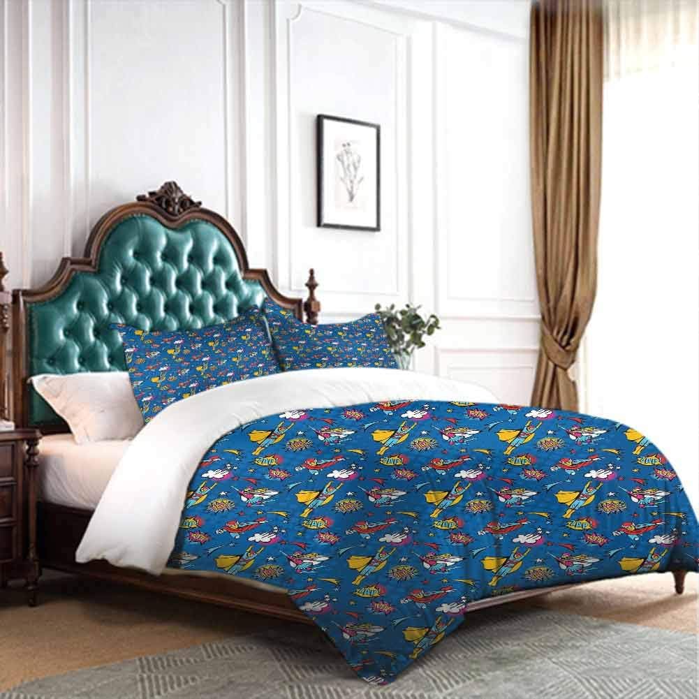 superhero double bed sheets